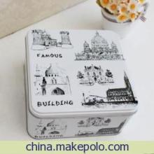 欧式古堡方形储物罐 融合古典美学与现代收纳的家居艺术品